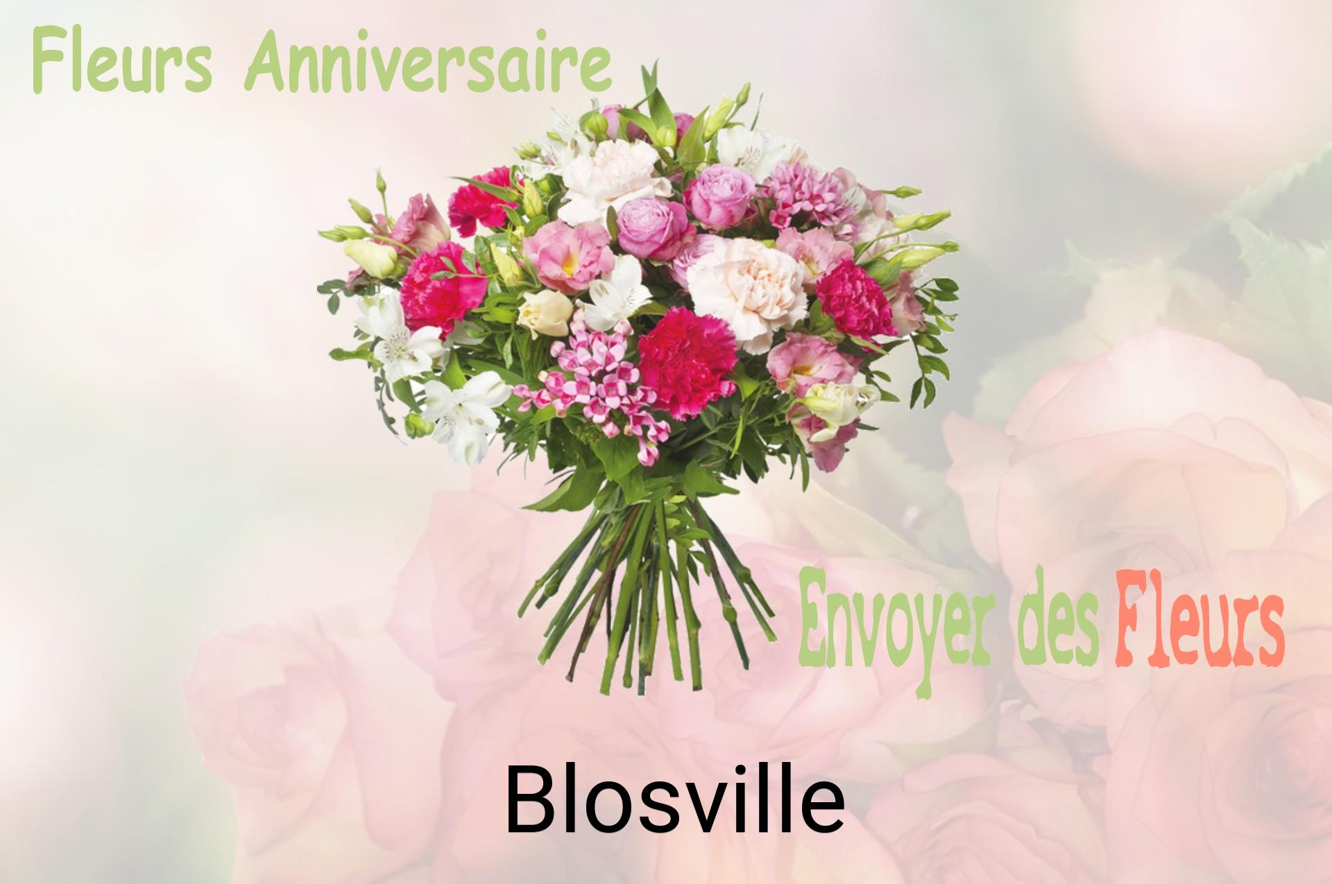 Bouquet de fleurs d’anniversaire livré à Blosville